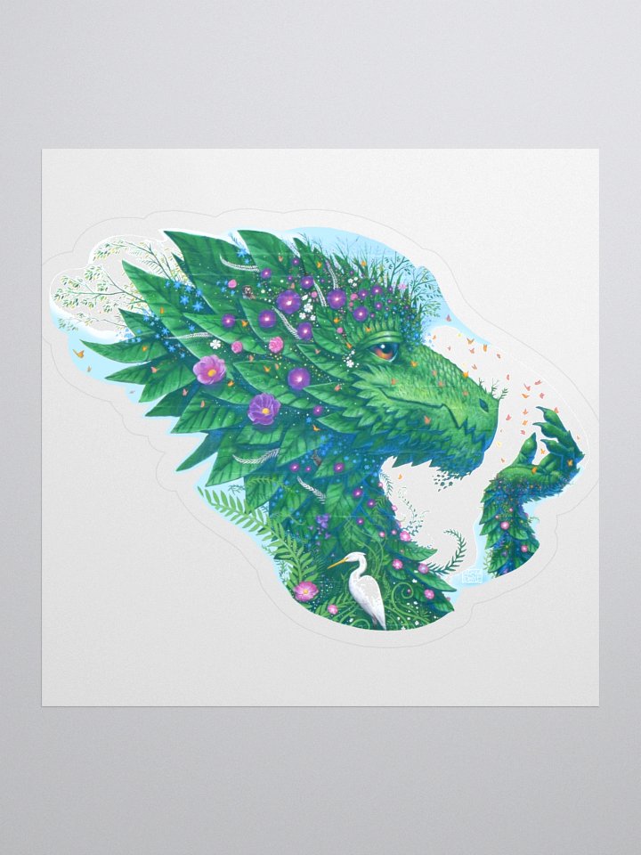 Enchanted Forest Dragon of Brookline Sticker product image (1)