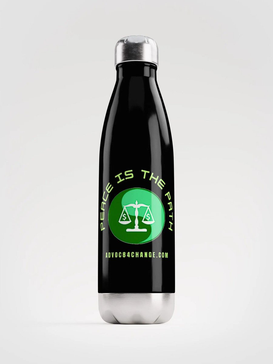 Path to Peace Stainless Steel Water Bottle product image (1)