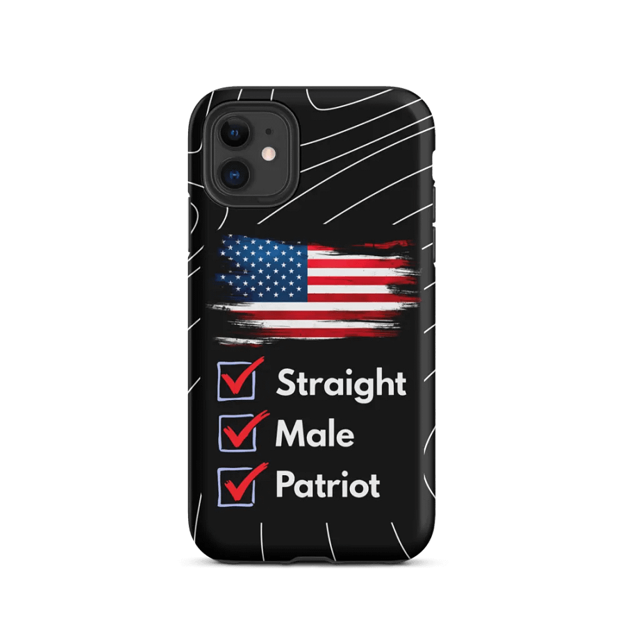 iPhone Tough Case: Male Checklist product image (24)