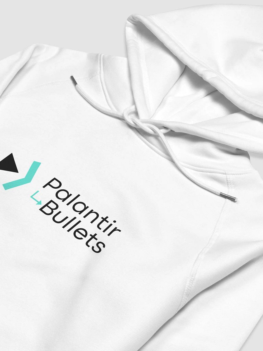 Palantir Bullets Hoodie White product image (3)