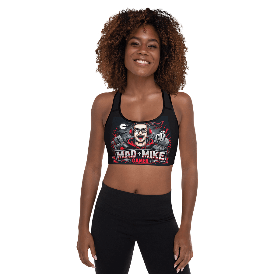 Gamer's Delight Padded Sports Bra product image (1)