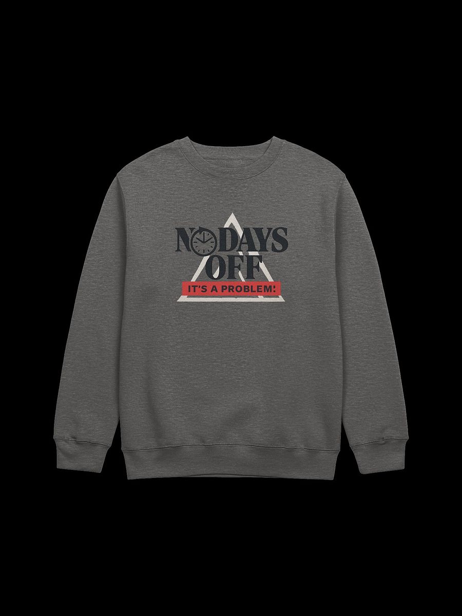 NO DAYS OFF – Luxury Grind Collage Crewneck | Lane Seven Premium Fleece product image (1)