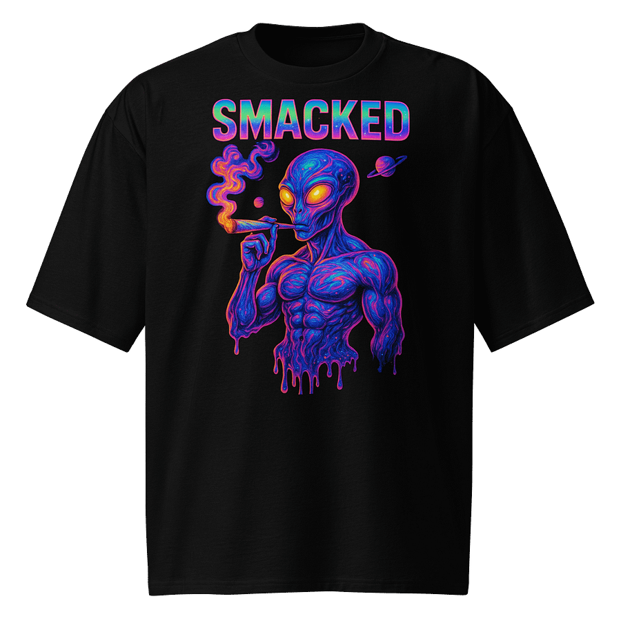"Smacked Alien Drip" Oversized Tee – Smacked Life Society (Unisex) product image (1)