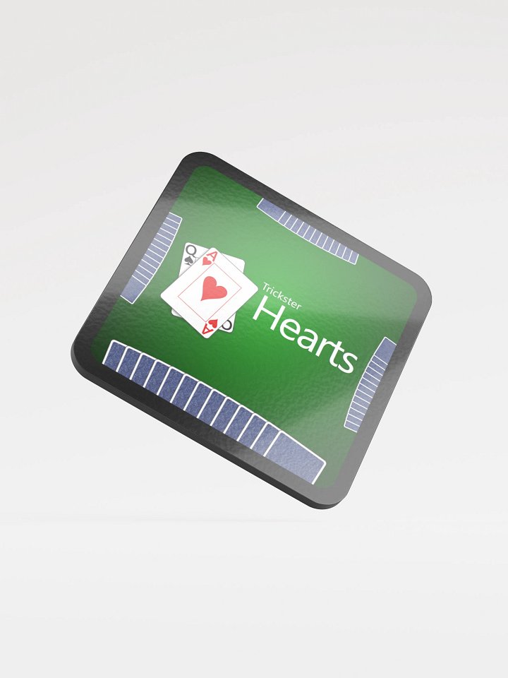 Trickster Hearts Coaster product image (1)