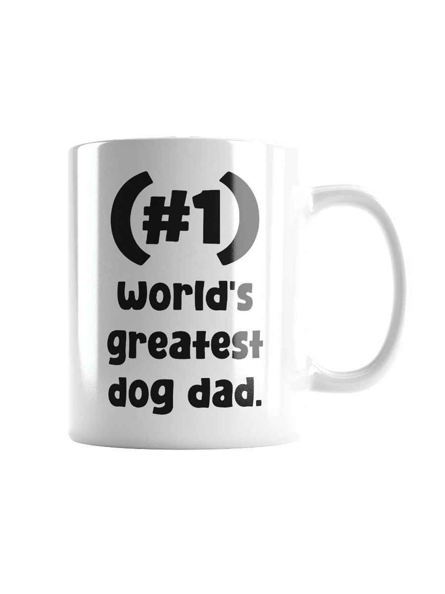 #1 World's Greatest Dog Dad Mug For Dog Dads product image (3)