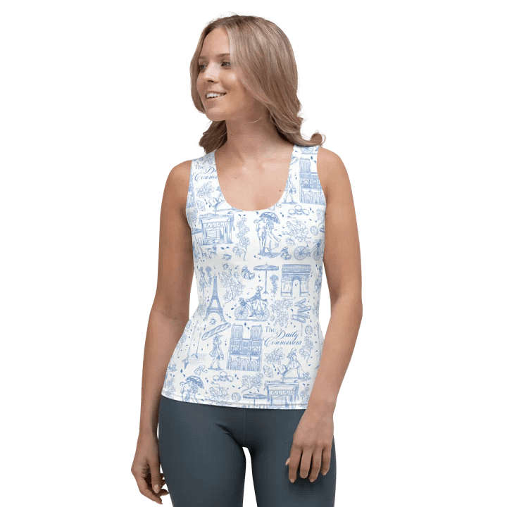 Women's Parisian Toile Tank Top product image (1)