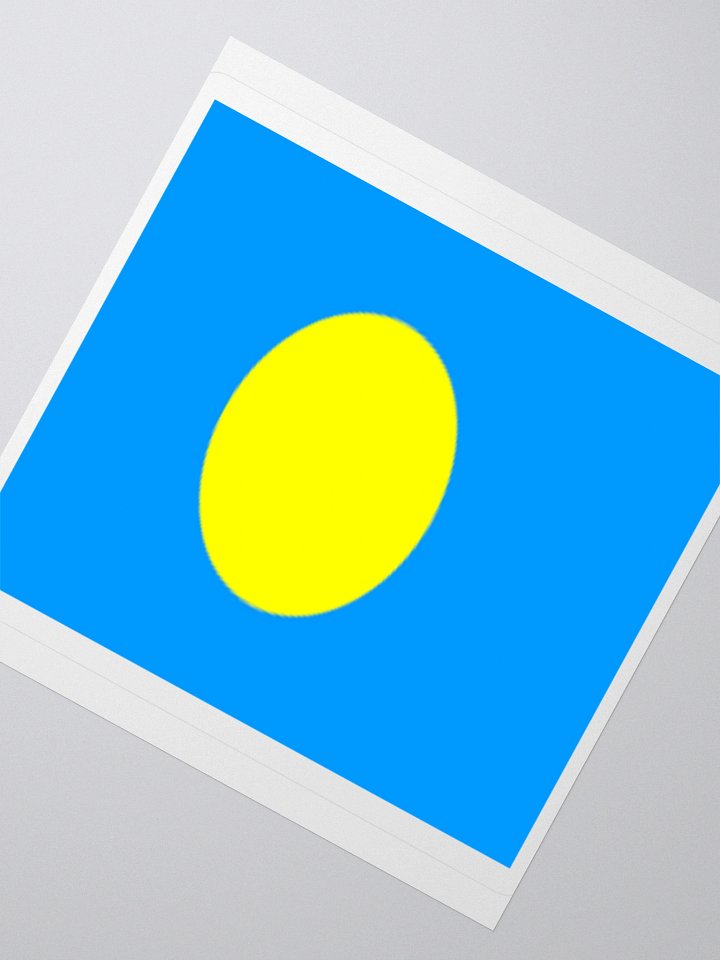 Exclusive Palau Flag Kiss-Cut Stickers - High-Quality Vinyl, Multiple Sizes product image (6)
