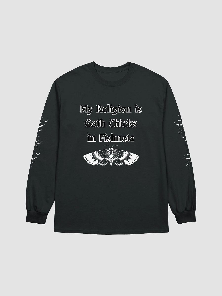 Goth chicks in fishnets long sleeve product image (1)