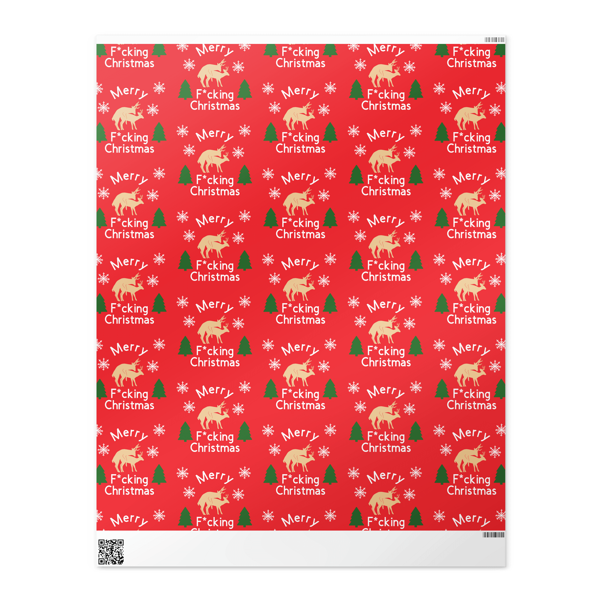 Merry XXX-mas Wrapping Paper Roll product image (2)