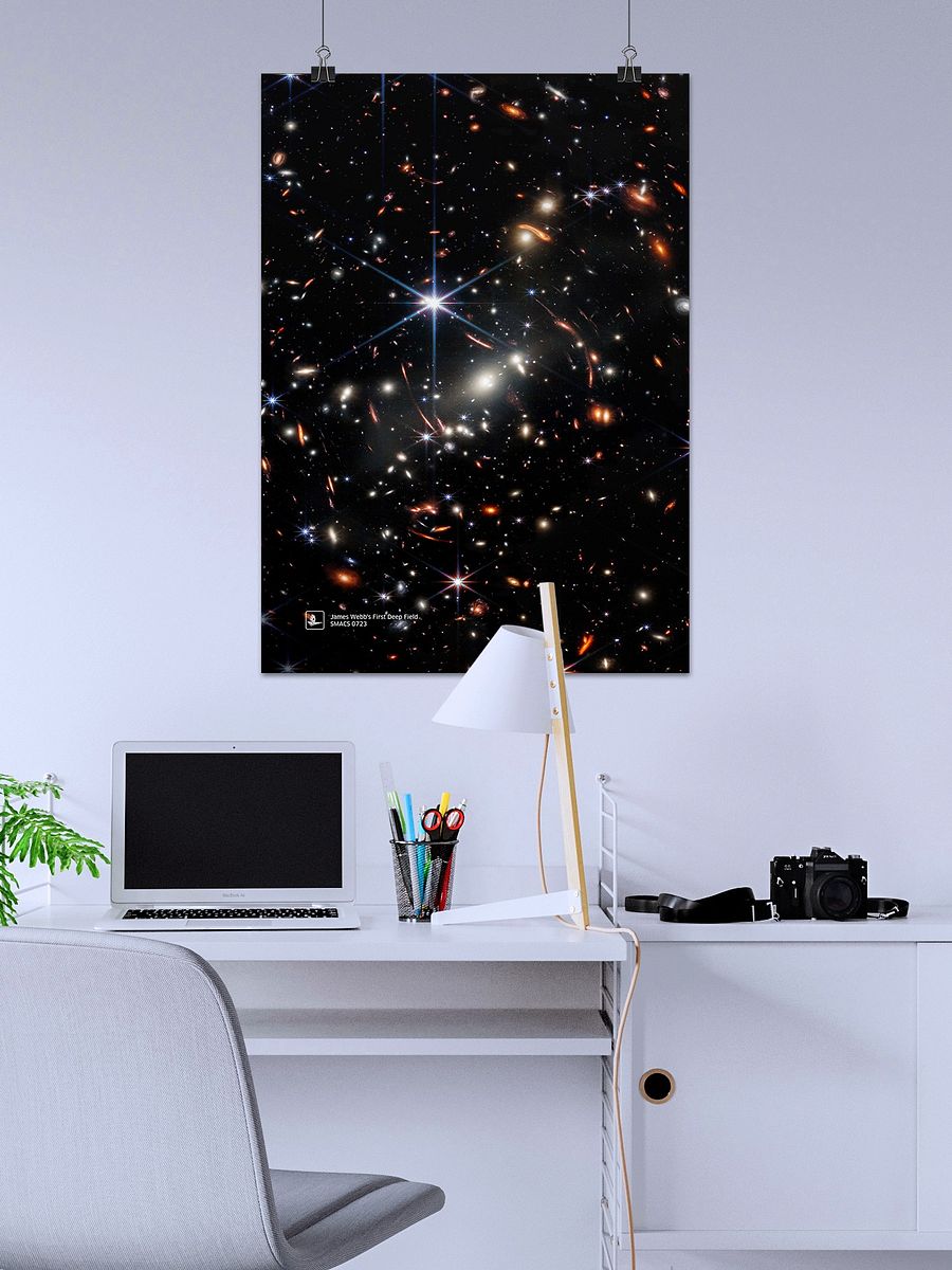 James Webb's First Deep Field (James Webb/JWST) — space poster, science poster, space photo, space art, jwst picture product image (3)