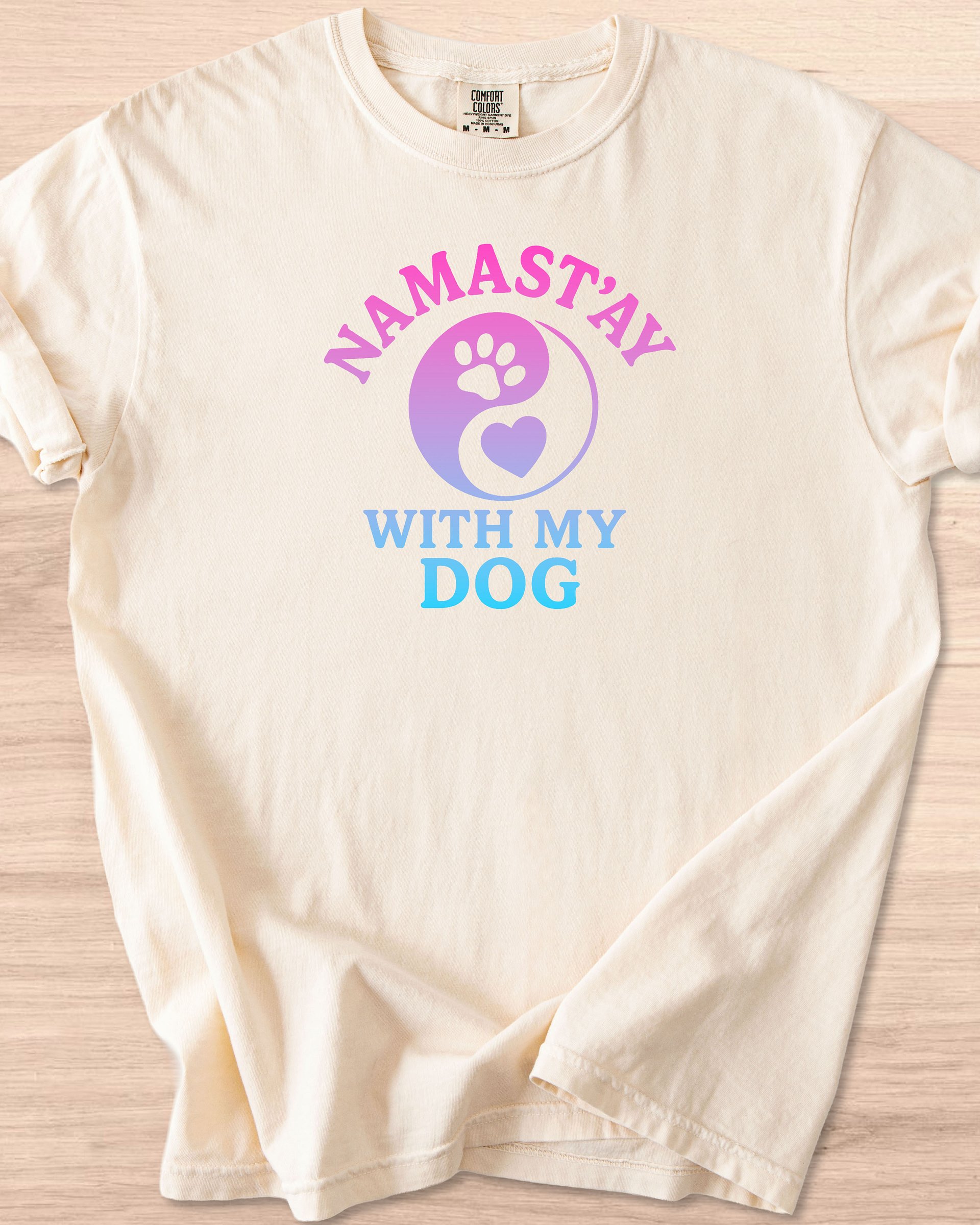 Namast'ay with My Dog Tee product image (35)