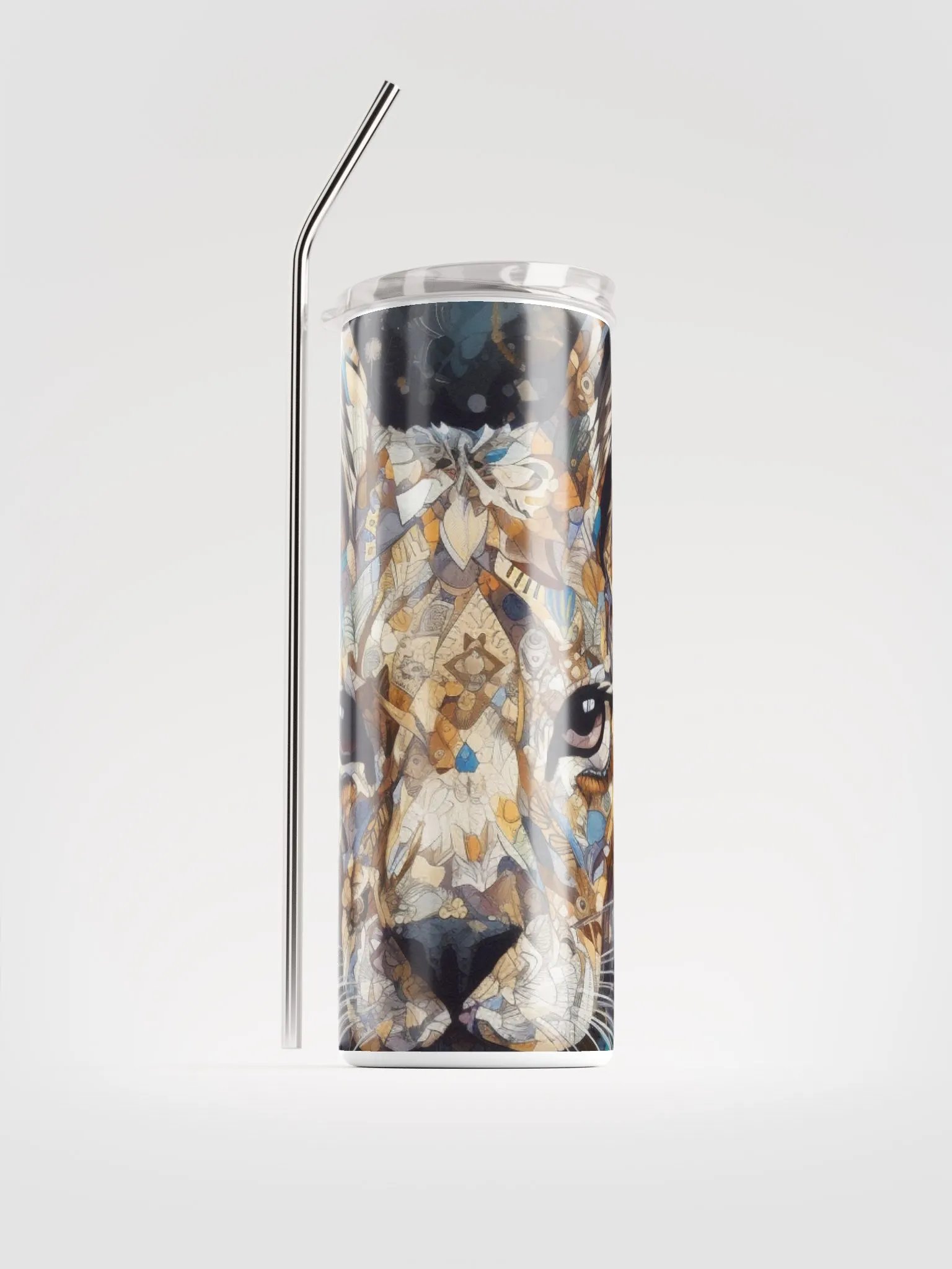 Intricate Kangaroo artwork - Drink Bottle product image (1)
