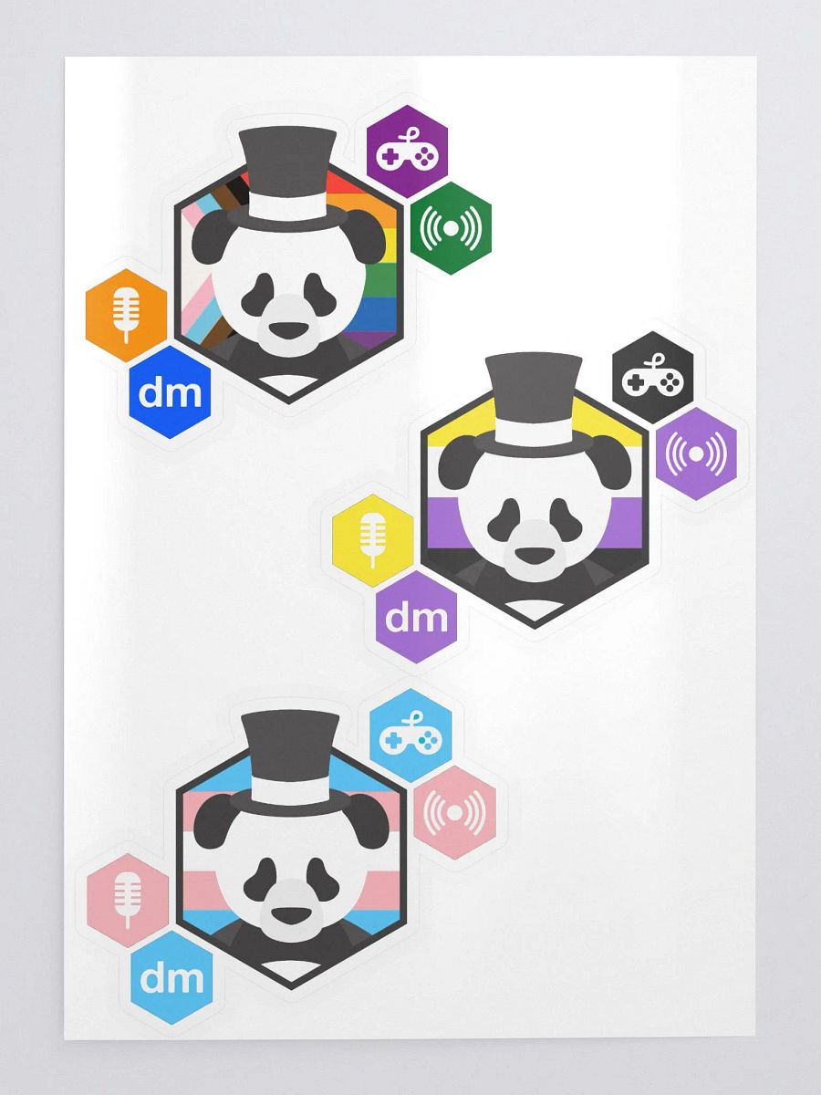 Distractions Media Pride Logos product image (1)