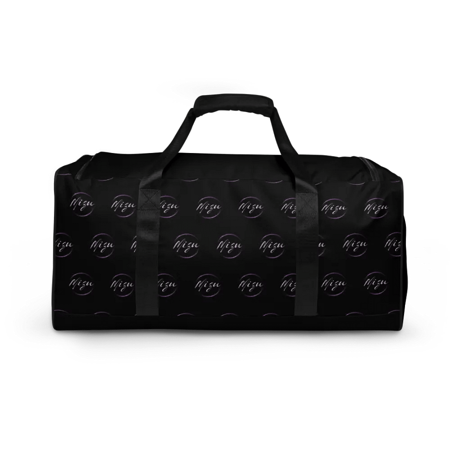 Duffle Bag, Black w/ Patterned Color Logo product image (2)