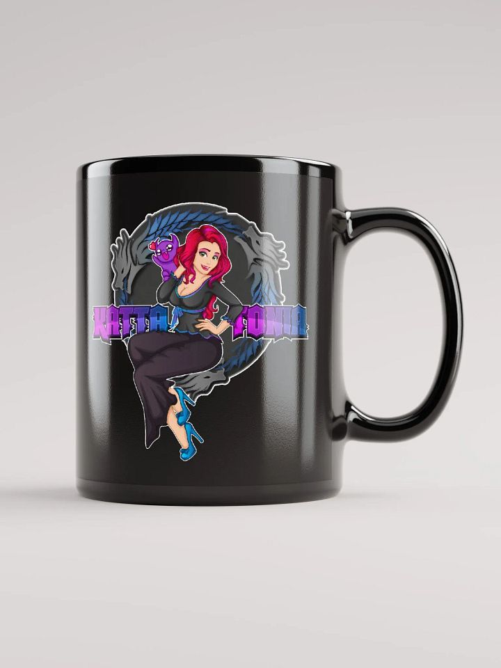 Black Kattatonia Mug - Logo 2 product image (1)