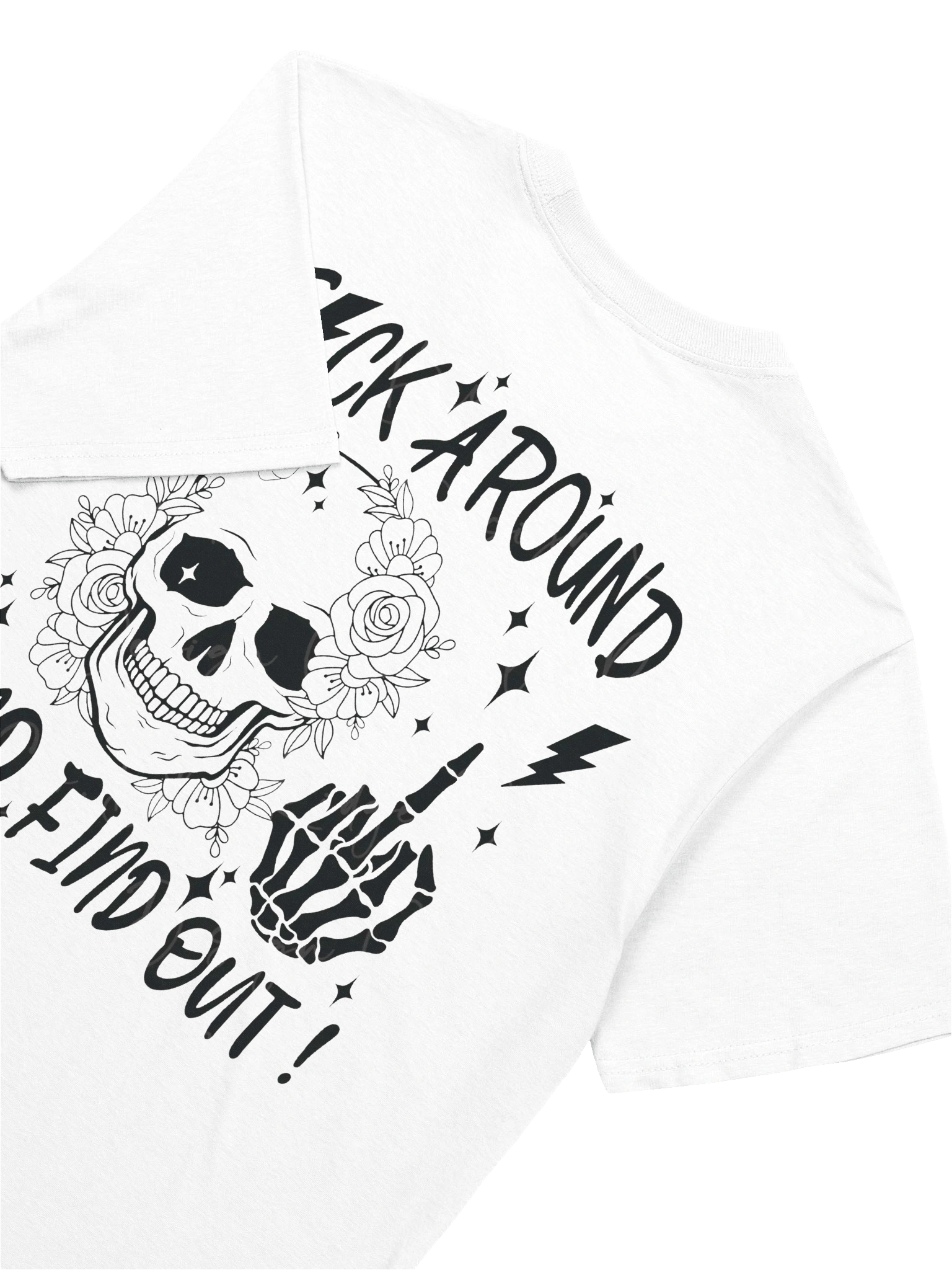 FAFO t-shirt VERSION 2 WHITE product image (8)