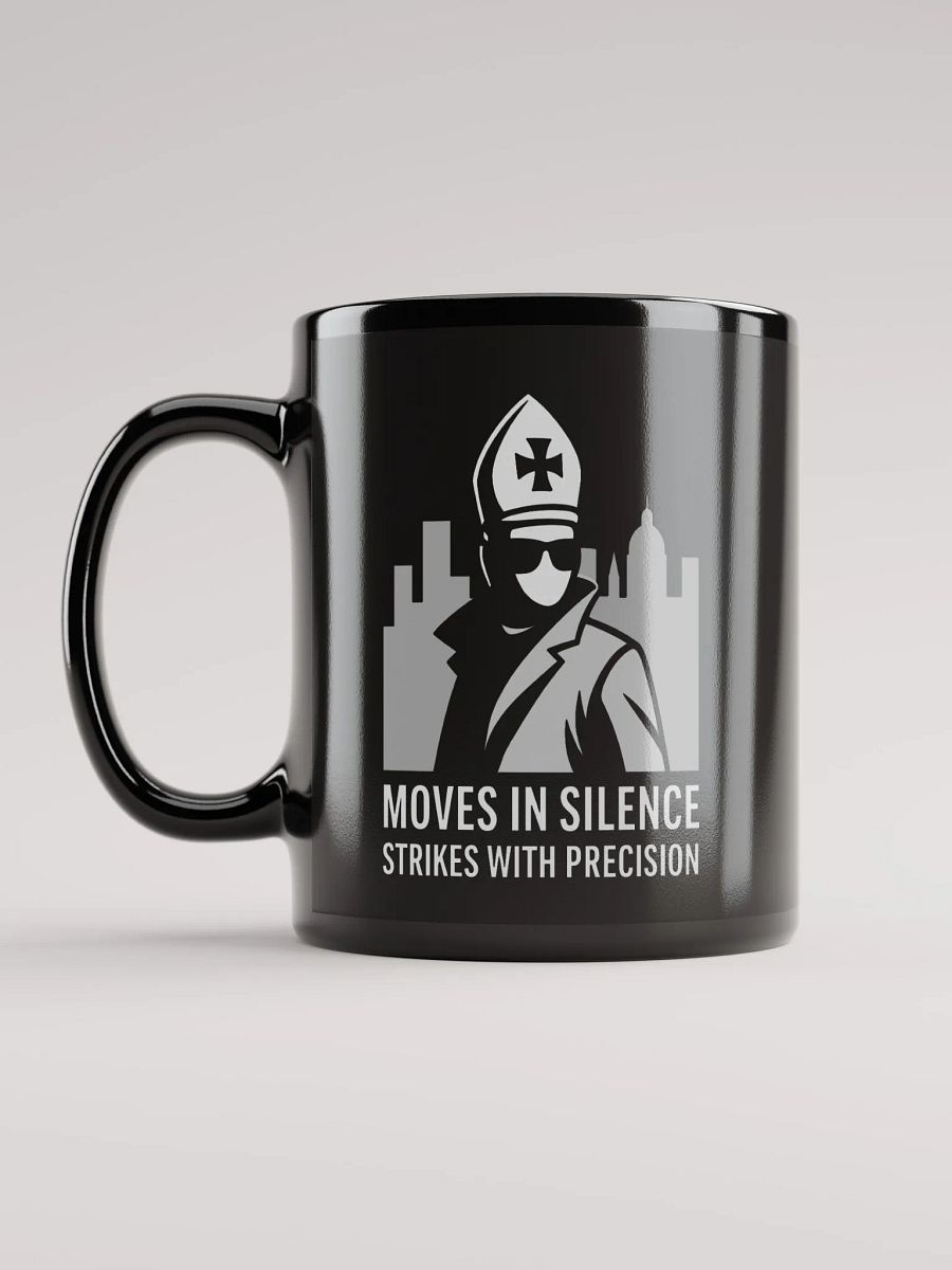 Moves In Silence - Black Glossy Mug product image (6)