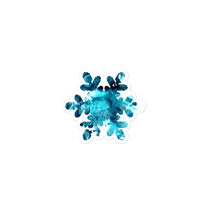 Blue Snowflake Magnet product image (1)