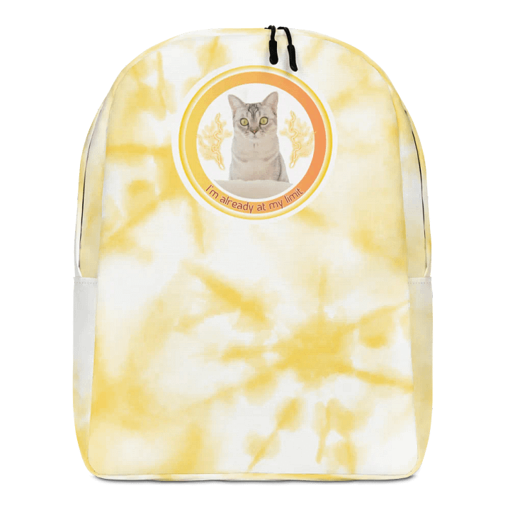 KC, At My Limit (kitty), Tie-dye Backpack product image (1)