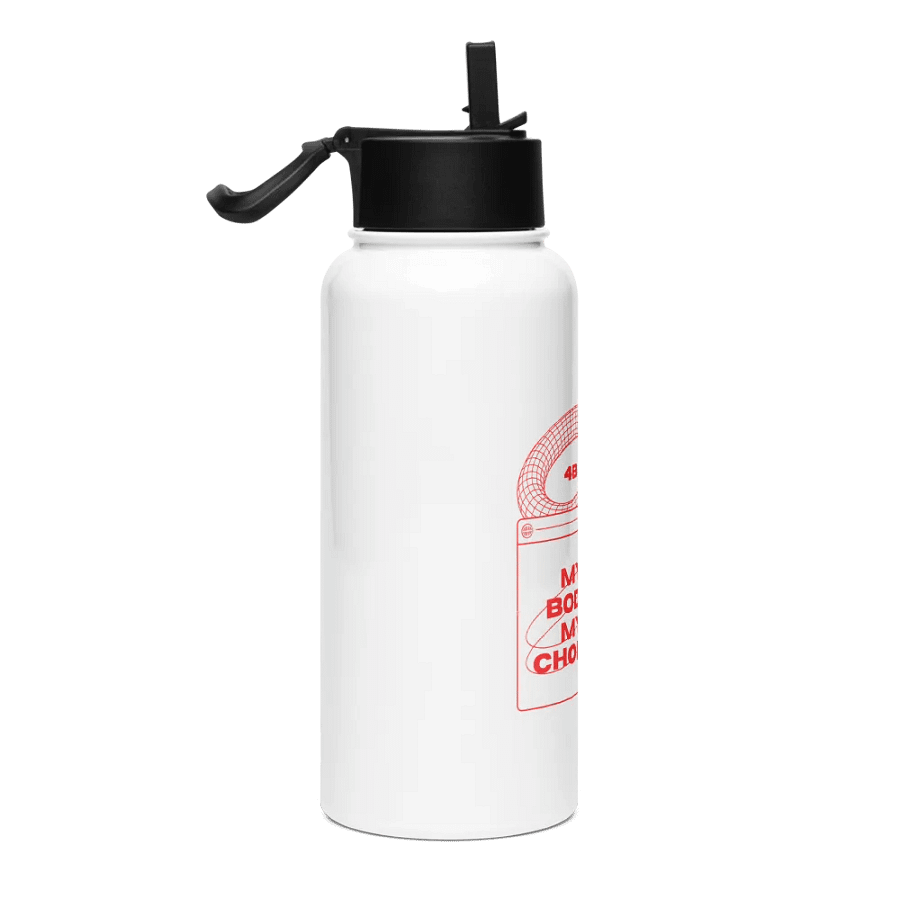 4B Empowerment Stainless Steel Water Bottle. My body my choice. product image (4)