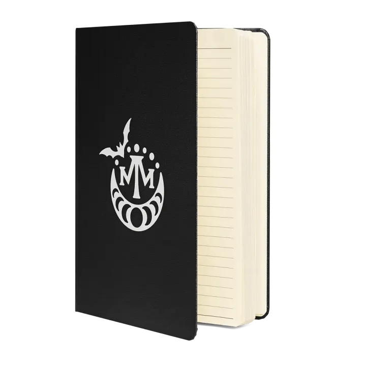 MM 𝖇𝖆𝖙 𝖑𝖔𝖌𝖔 hardcover journal product image (2)