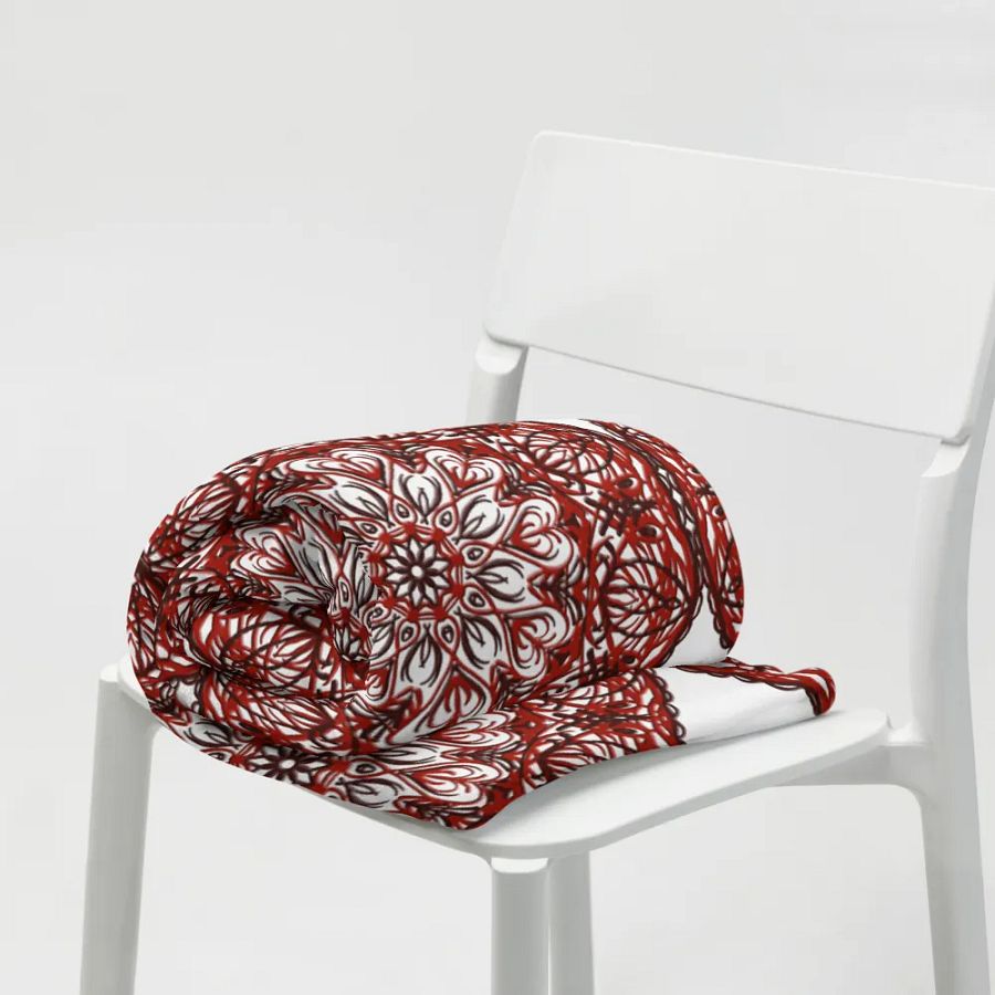 Mandala Harmony Throw Blanket product image (9)