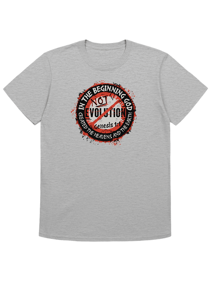 In The Beginning God, Not Evolution T-Shirt product image (1)