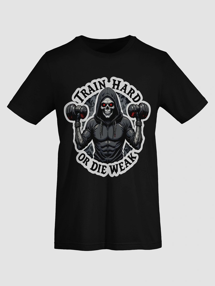 Glowing-Eyed Skeleton Training T-Shirt product image (7)