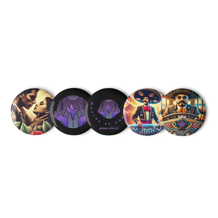 Rancho EL Colibri Pin Buttons Set product image (1)