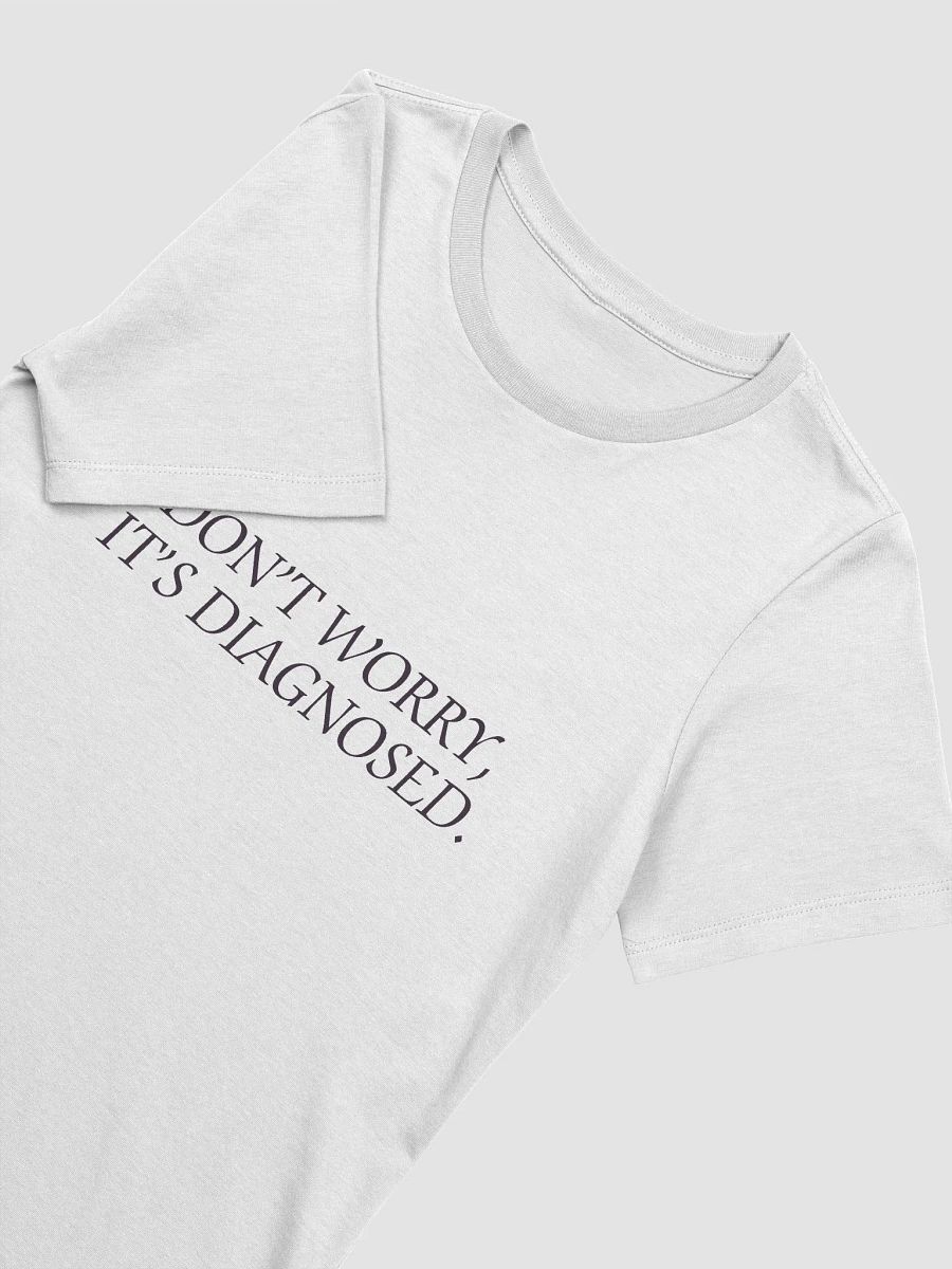 DW, IT'S DIAGNOSED. (black) women's supersoft relaxed fit tee product image (15)