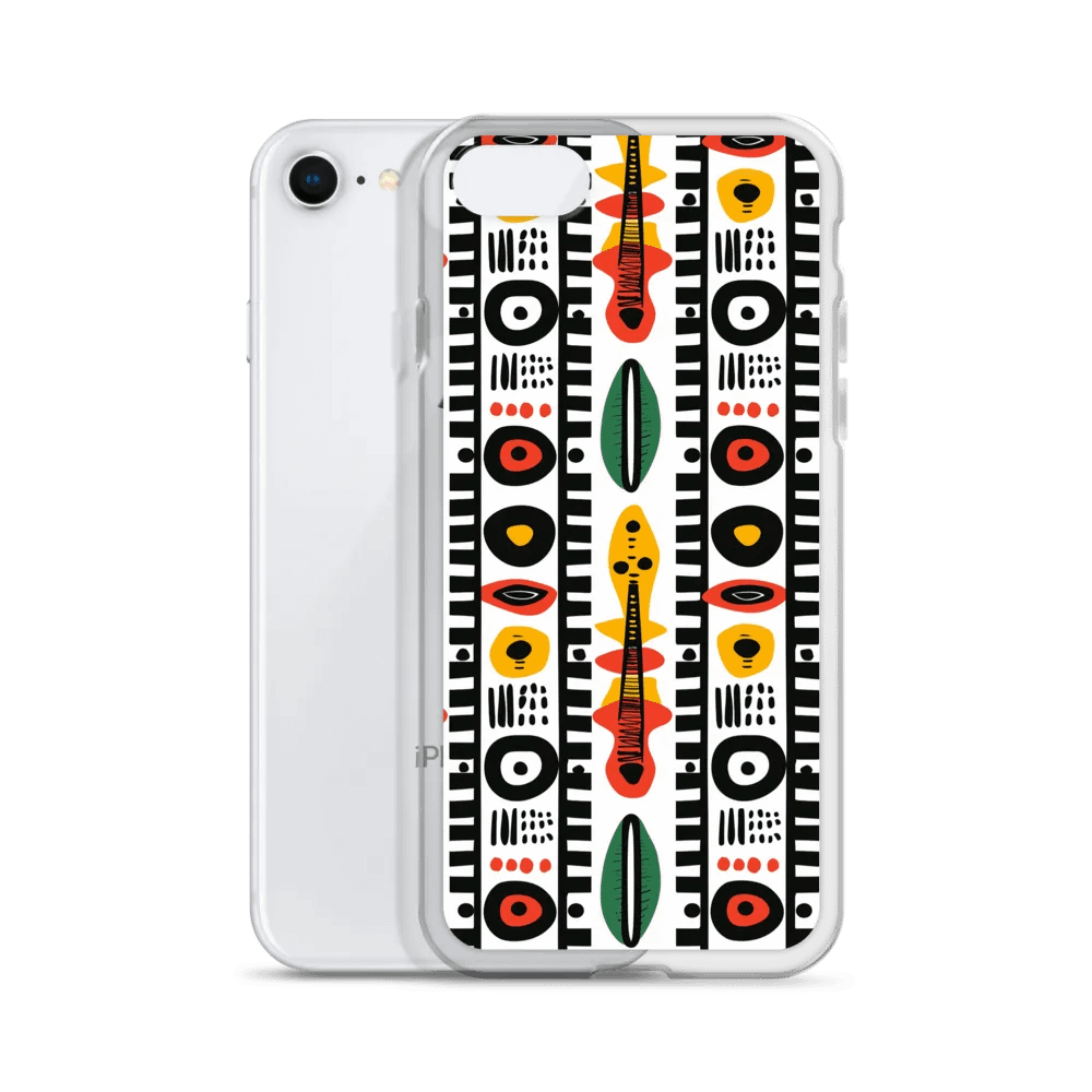 Afrobeat Harmony Clear iPhone® Case. product image (2)