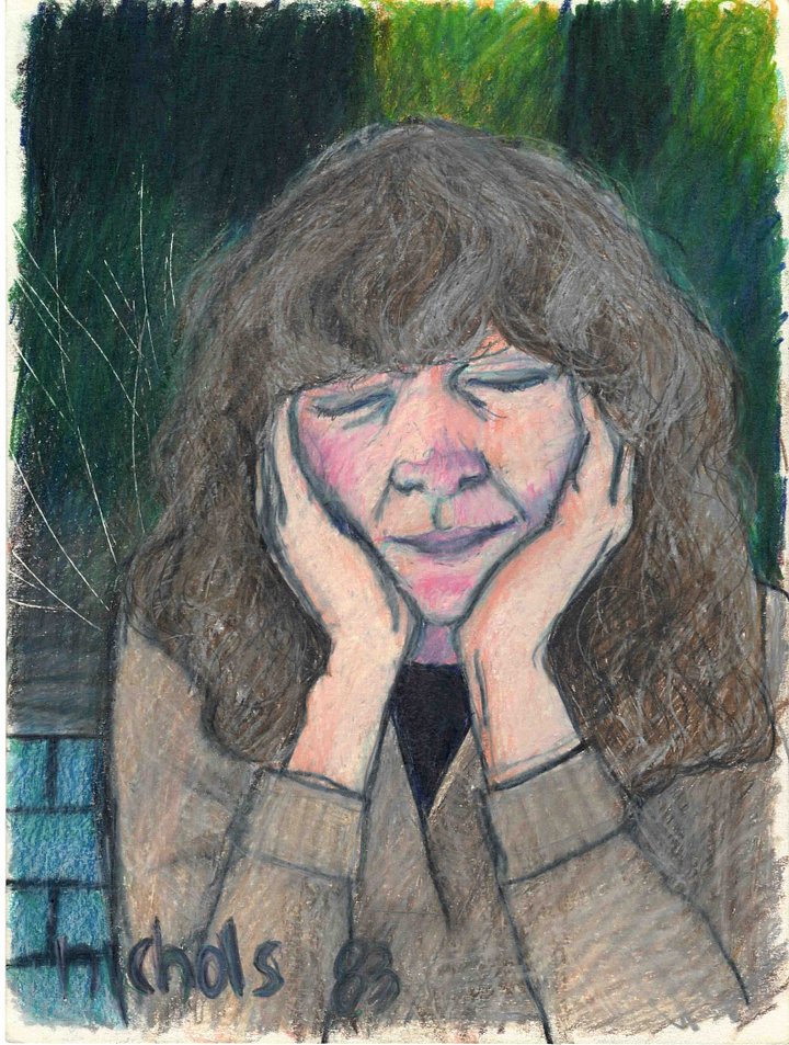 Sandra Thinking 02.83 print product image (1)
