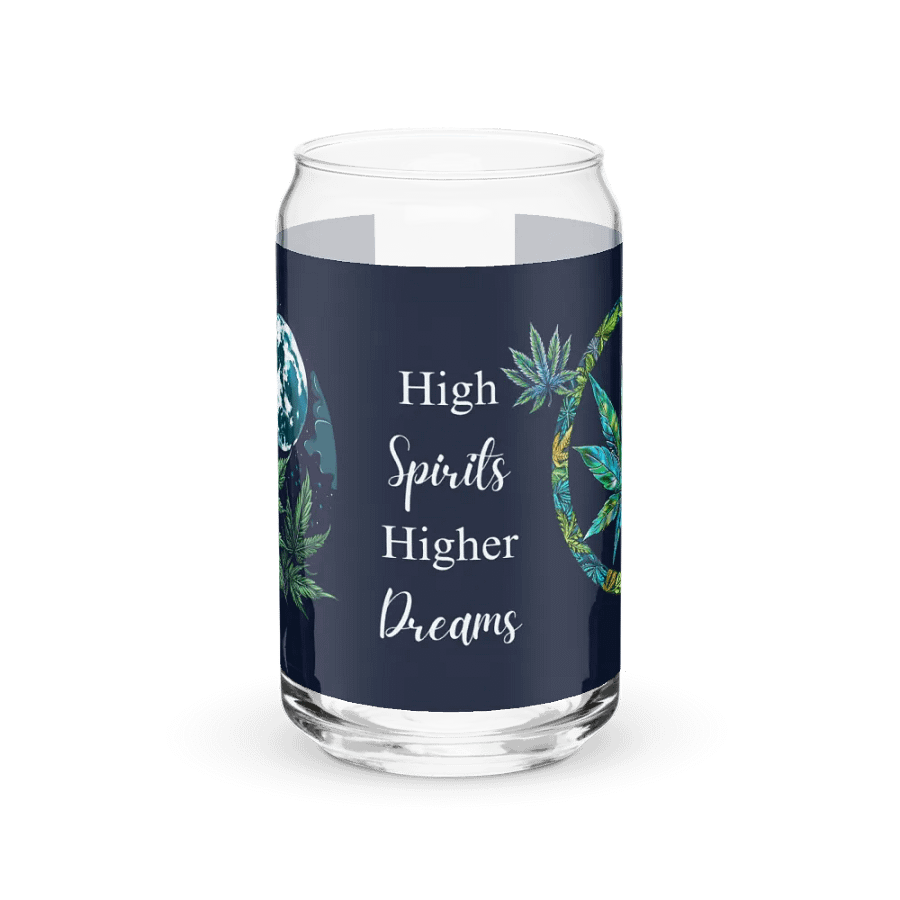 Moonlit Cannabis Can Glass product image (2)
