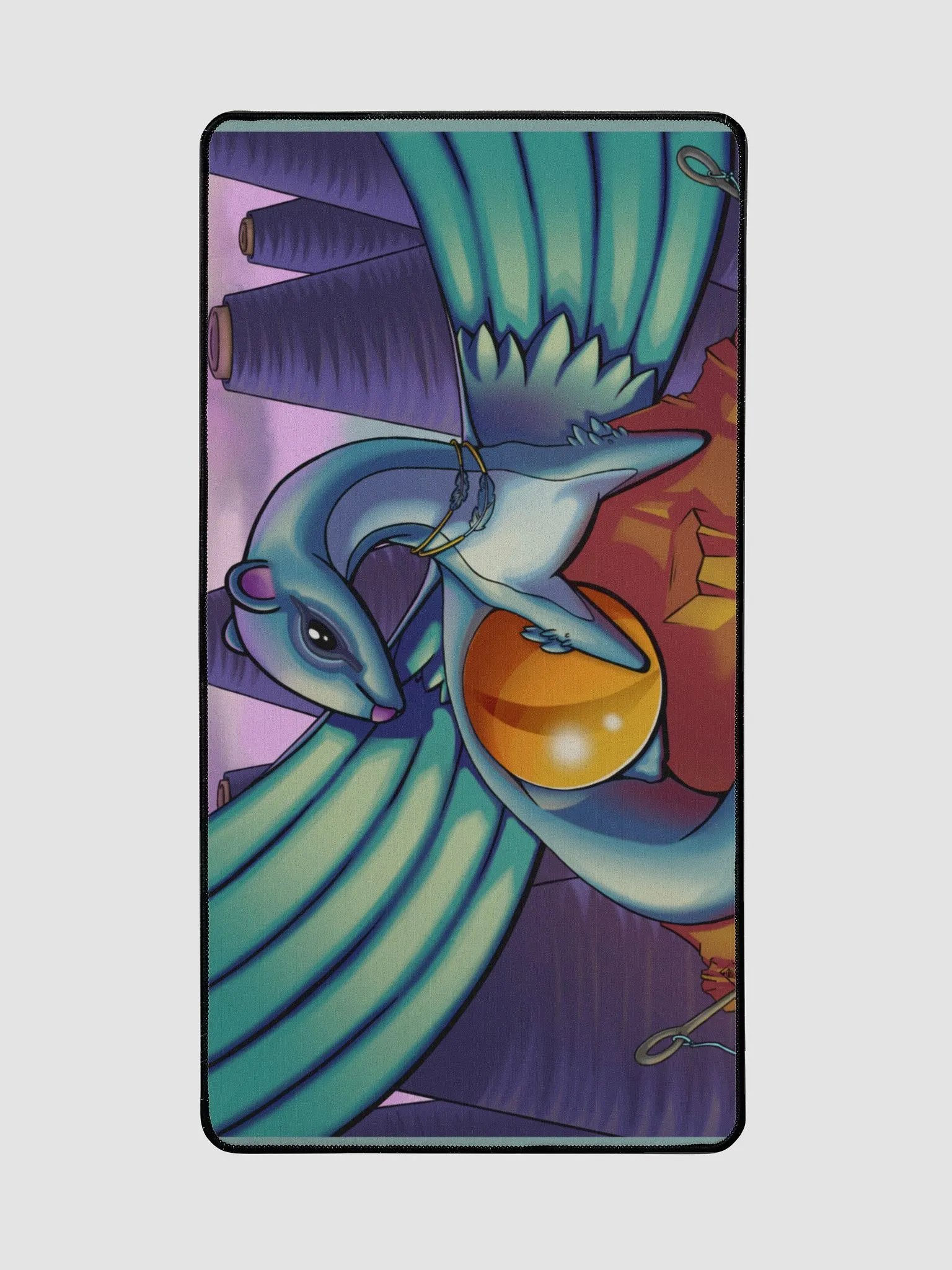 Sarenadia Ferret Dragon XL Mouse Pad/Desk Mat product image (2)