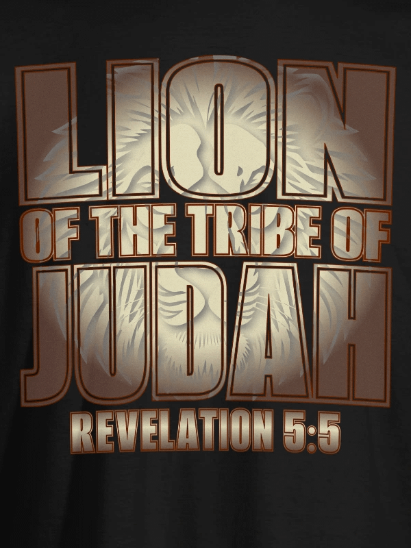 Lion Of The Tribe Of Judah T-Shirt product image (2)
