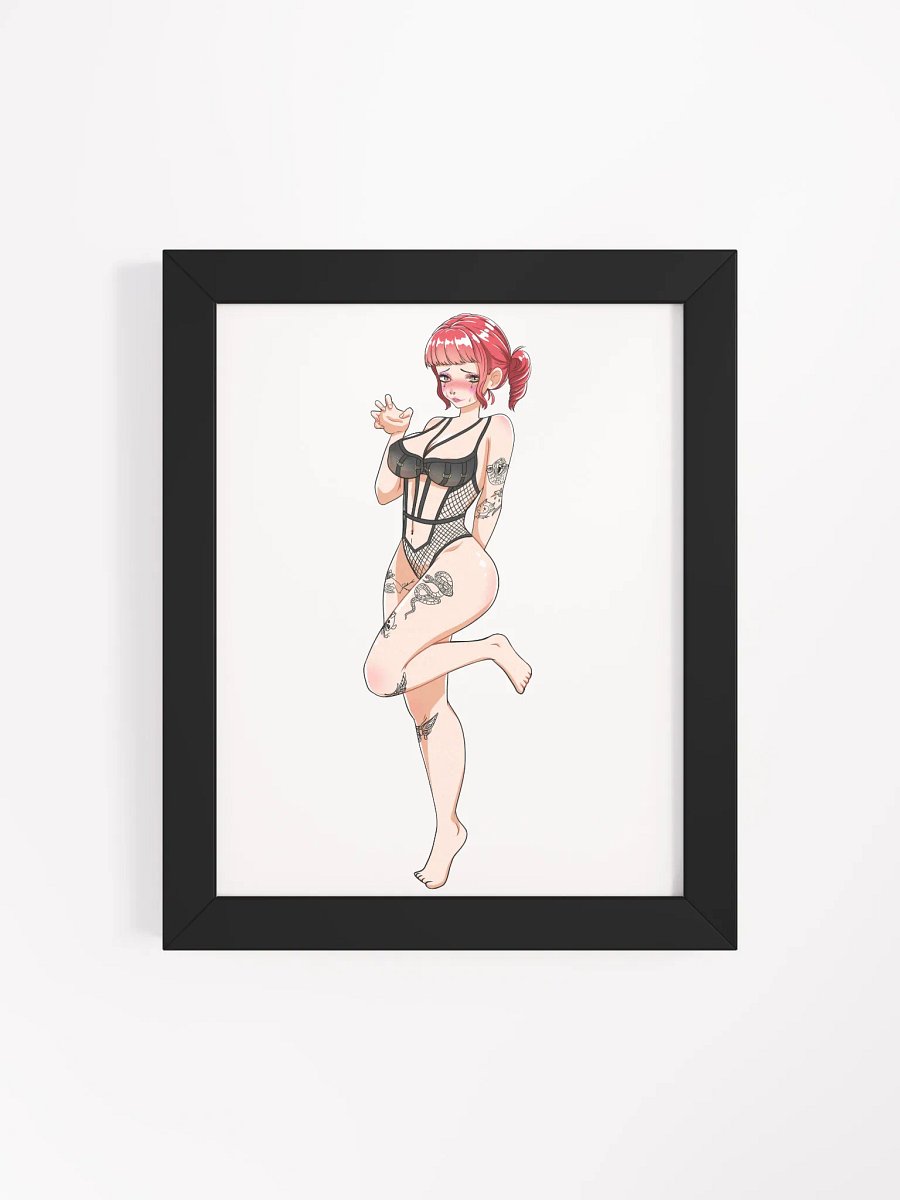 MeeshVS framed clown girl print product image (14)