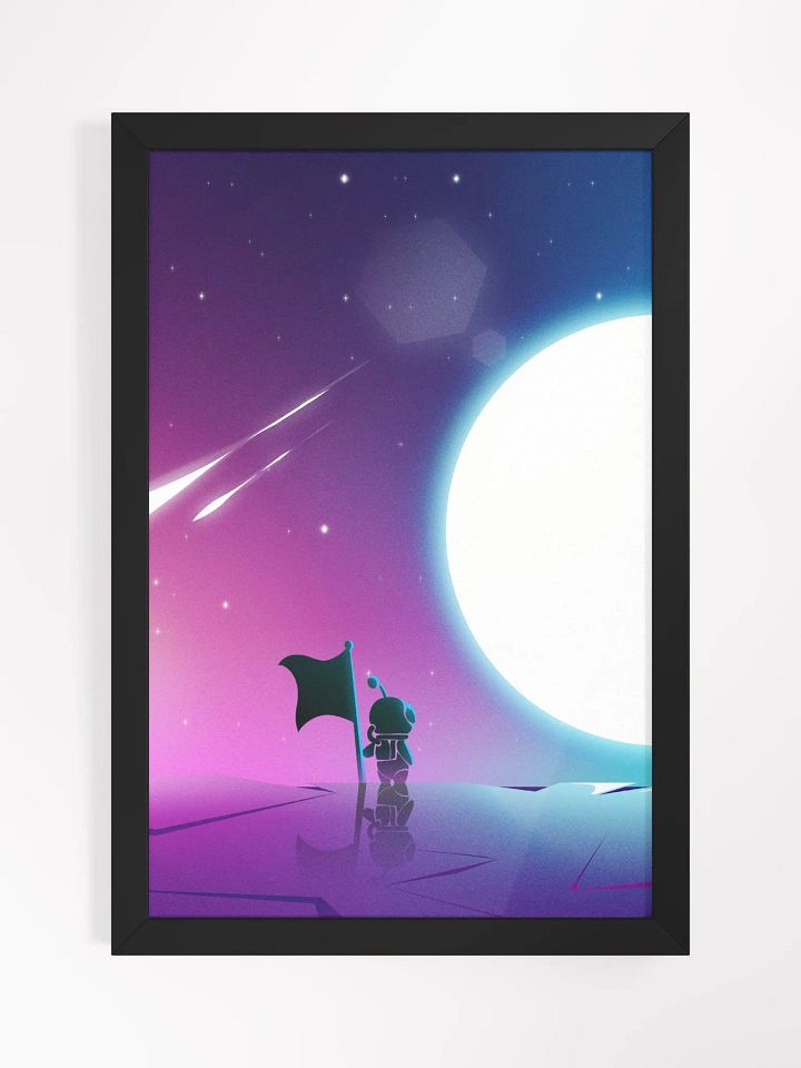 Collapsing Supernova Framed Print product image (1)