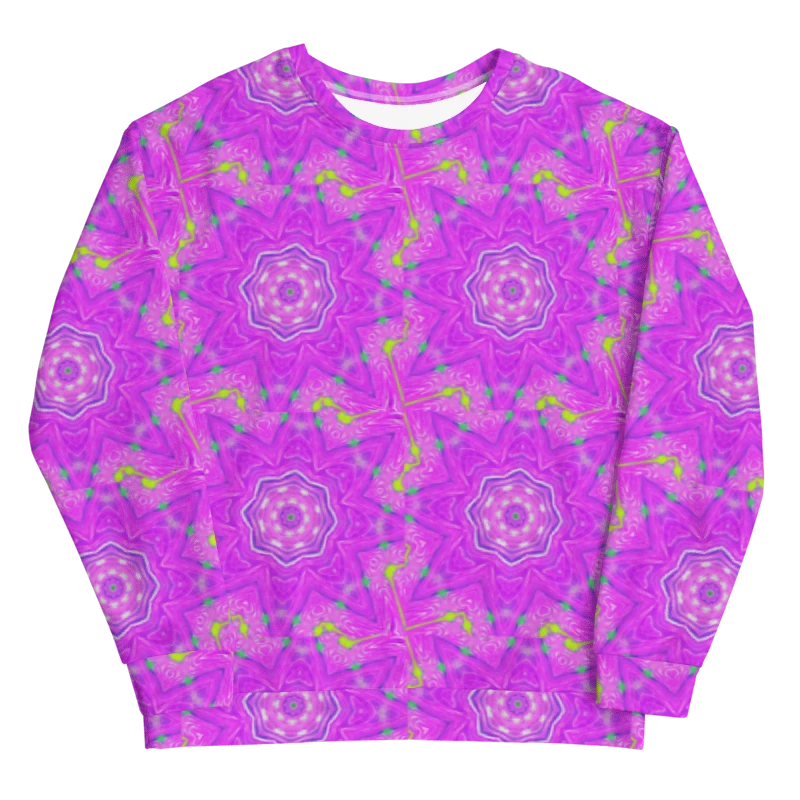 That Abstract Pink Neon Star Unisex Sweatshirt product image (14)