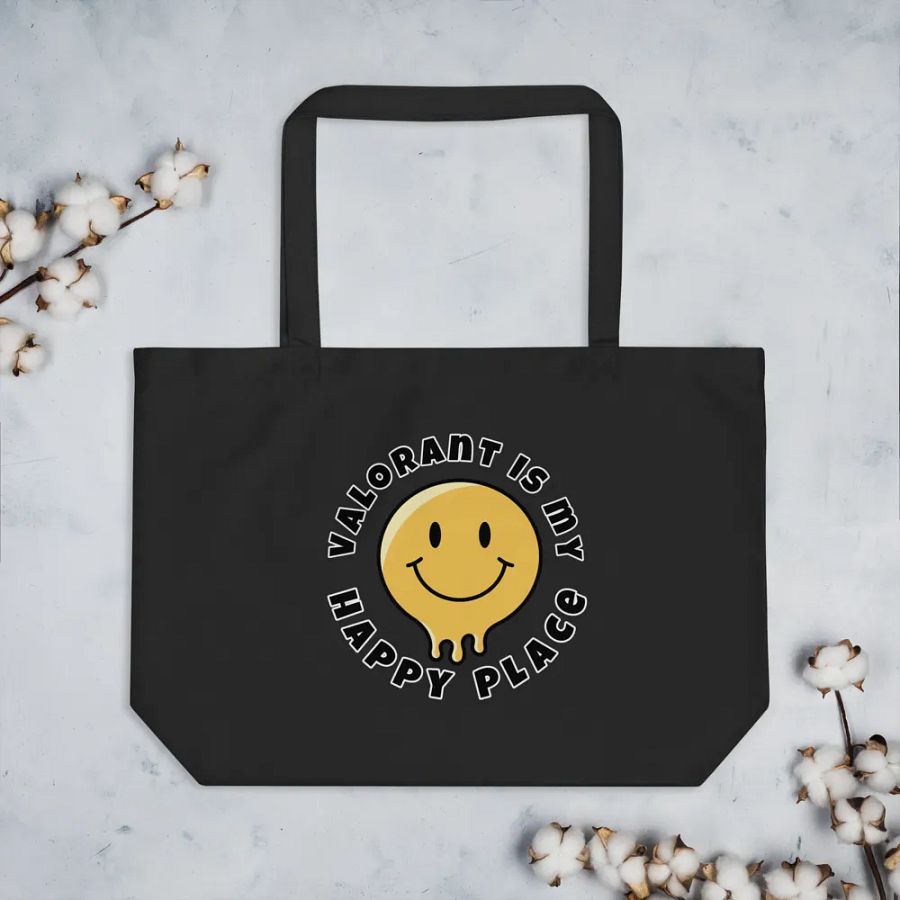Valorant is my Happy Place Tote Bag product image (4)