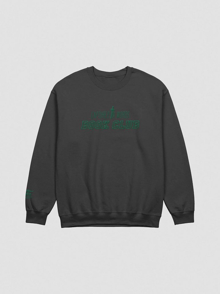 CiW Book Club - Embroidered Crewneck Sweatshirt (Green Text) product image (2)