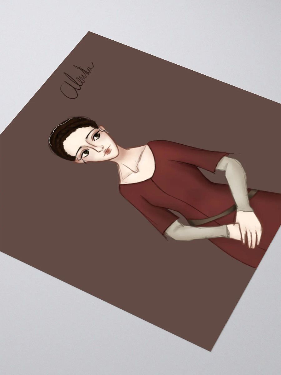 Alenka sticker, square product image (3)