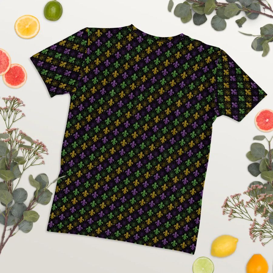 Mardi Gra All Over Print T-shirt product image (8)