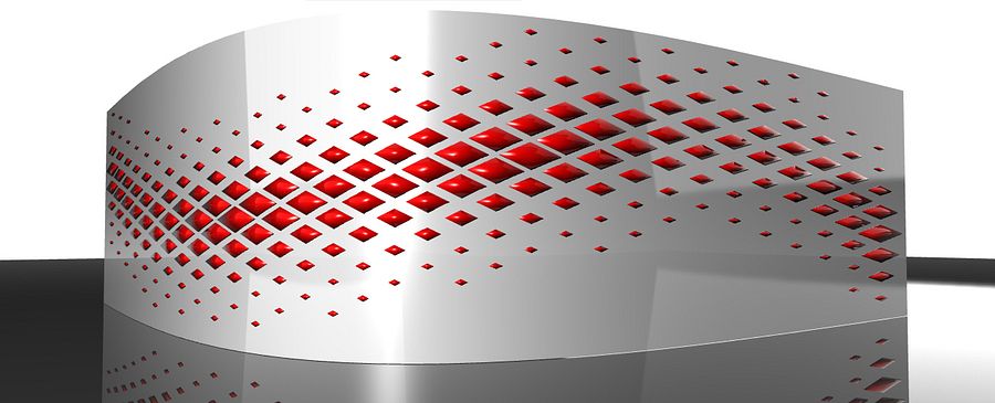 Diamond Panels Parametric Facade Design Grasshopper Rhino Files Download product image (4)