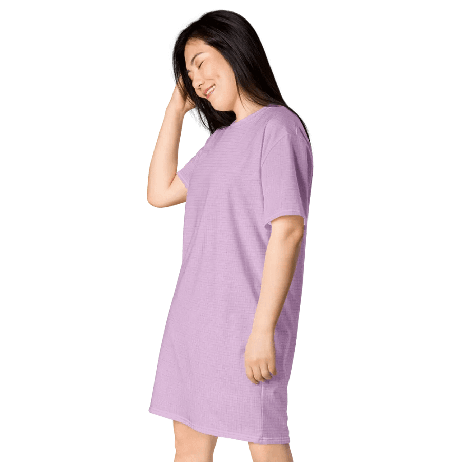 Abstract Pink Fantastic T Shirt Dress product image (5)