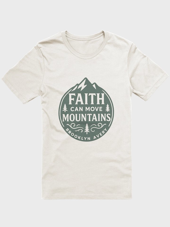 Faith Can Move Mountains Emblem T-Shirt product image (2)
