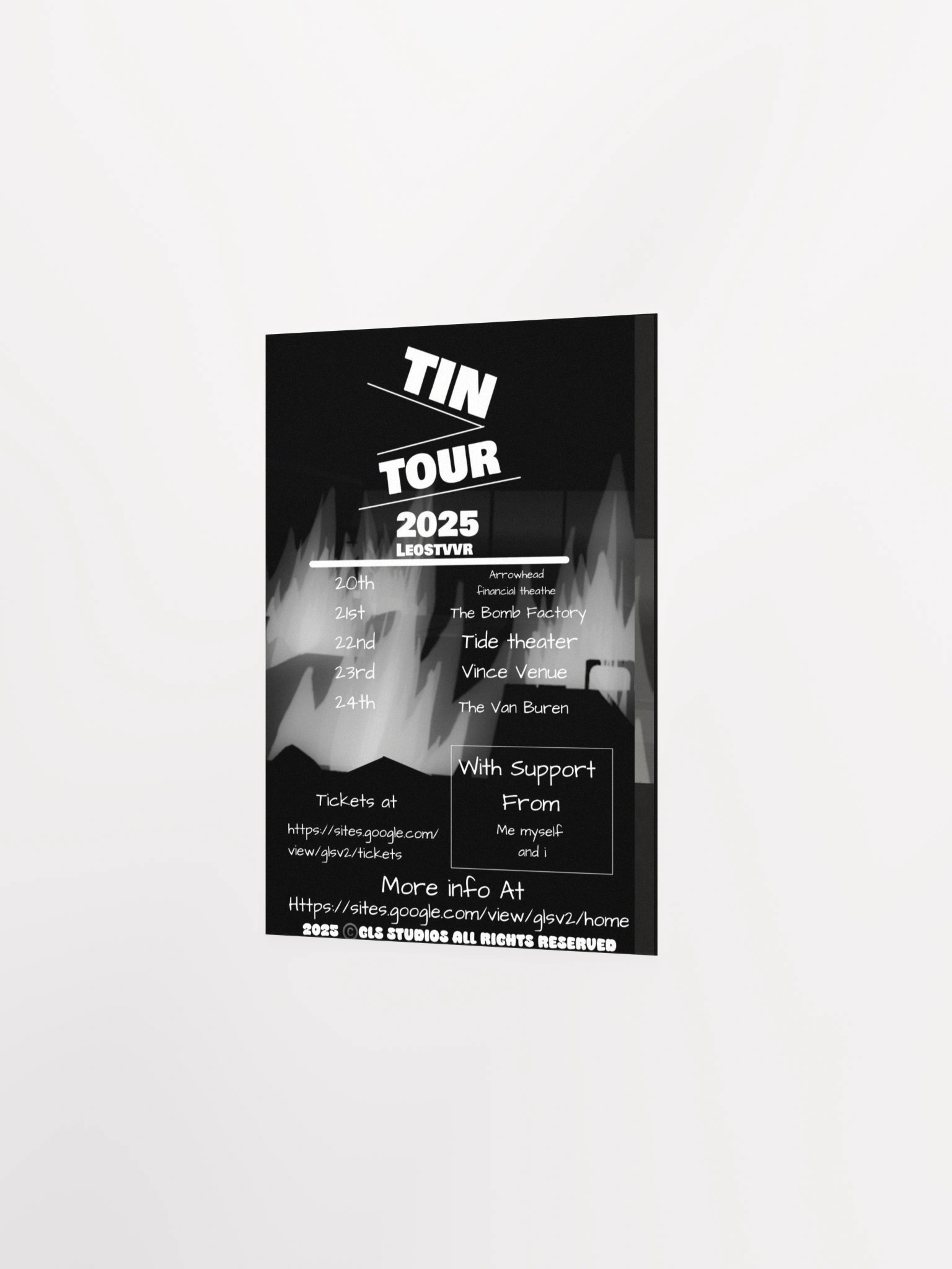 Tin Tour Poster product image (2)
