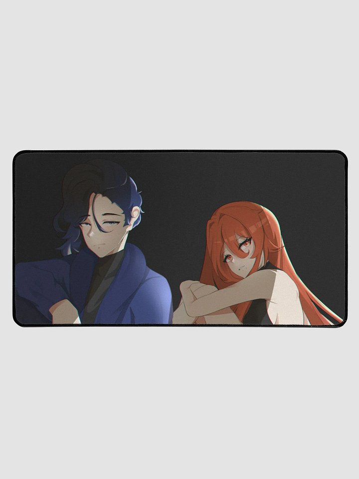 GlitchedAstral and JustJihye Desk Mat product image (1)