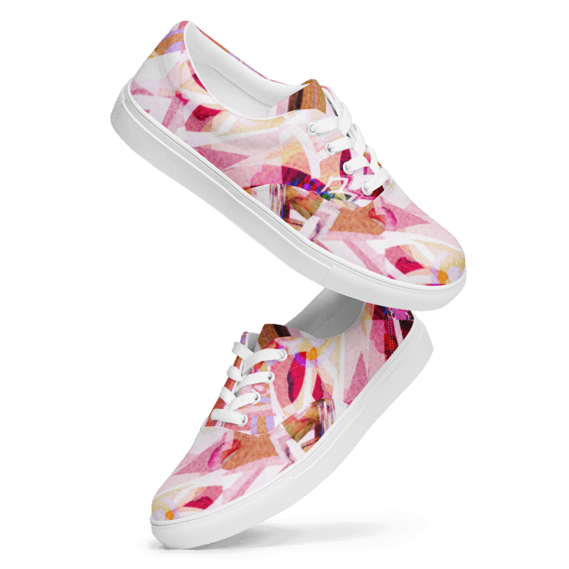 Glitchy Floral Stripes product image (1)