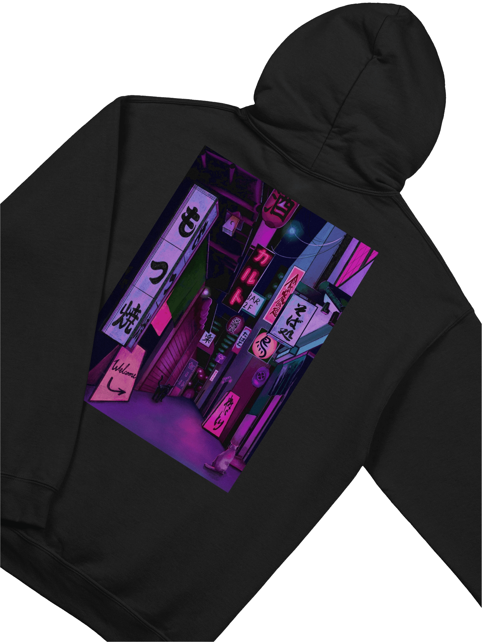 Cityscape - Hoodie (Back Print) product image (4)