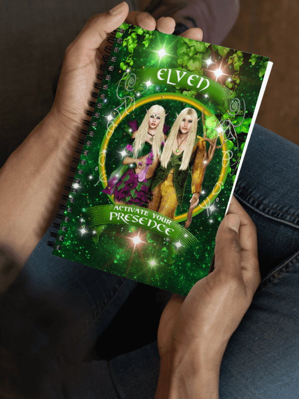 Elven Activate Your Presence Spiral Notebook product image (1)